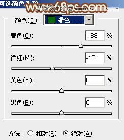 Photoshop调出草地美女怀旧的黄色调