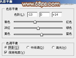 Photoshop制作围墙边女孩甜美的橙色调