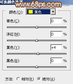 Photoshop制作围墙边女孩甜美的橙色调
