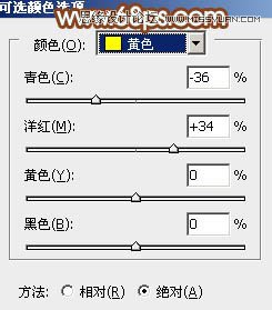 Photoshop制作围墙边女孩甜美的橙色调