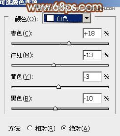 Photoshop制作围墙边女孩甜美的橙色调