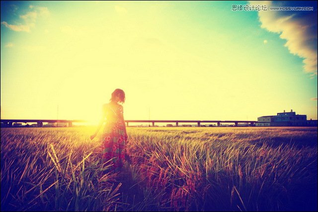 photoshop调出人像高对比度的lomo效果 - 转载