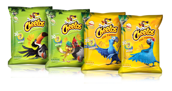 Cheetos薯片包装设计欣赏