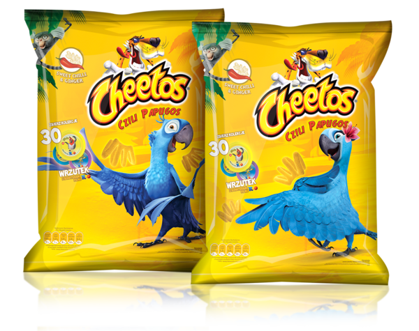 Cheetos薯片包装设计欣赏