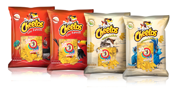 Cheetos薯片包装设计欣赏