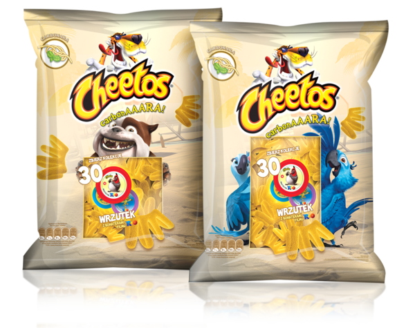 Cheetos薯片包装设计欣赏