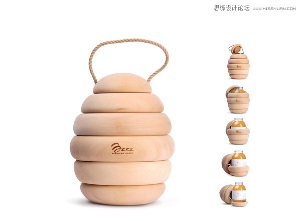 独特的Bzzz蜂蜜包装设计欣赏