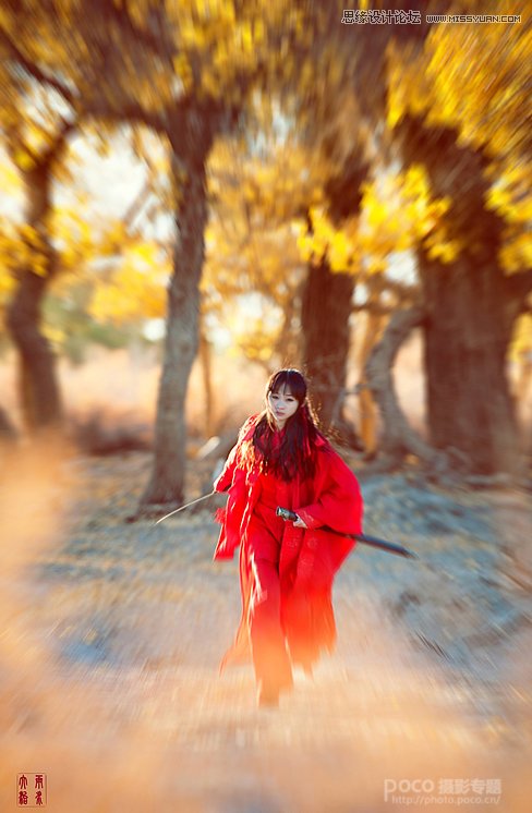 解析秋天唯美人像摄影实战技巧