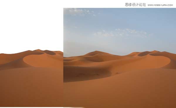 Photoshop合成冬季漂亮的的雪景城堡