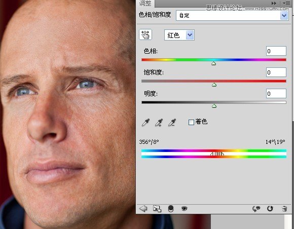 Photoshop解析男士面部皮肤综合处理