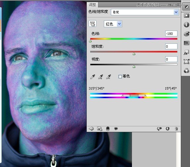 Photoshop解析男士面部皮肤综合处理