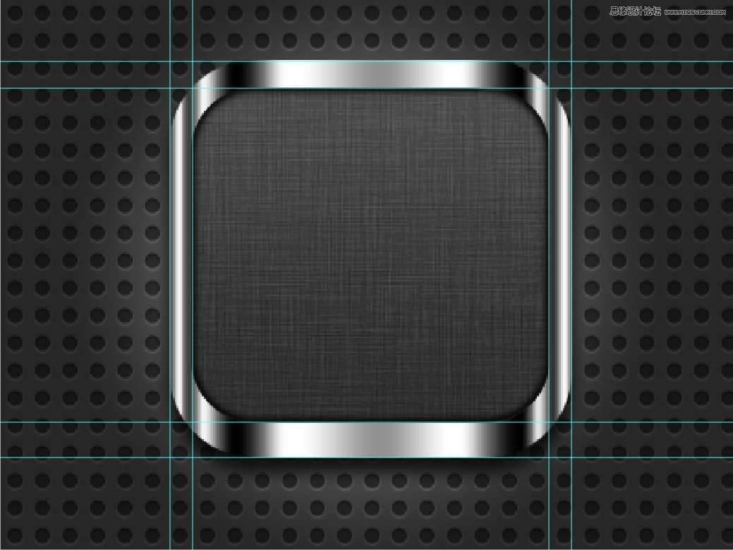 Photoshop制作金属质感的工具图标