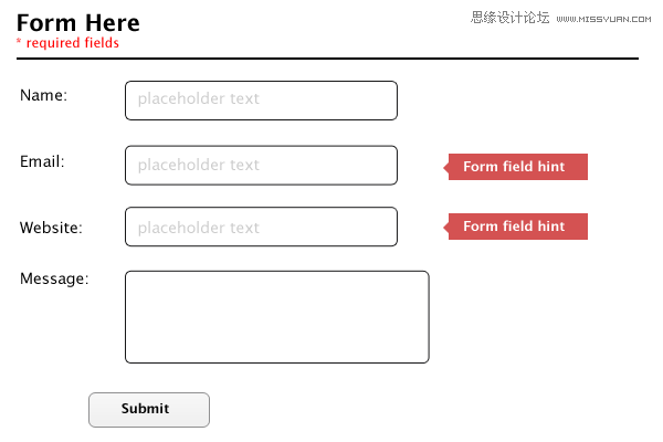 让你的表单升级到CSS3和HTML5客户端验证