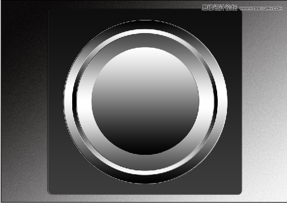 Photoshop绘制金属质感的圆形指南针 - 转载教