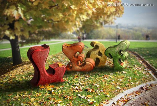 instantShift - Fresh Text Effect Photoshop Tutorials 50个过完新颖Photoshop文字效果教程