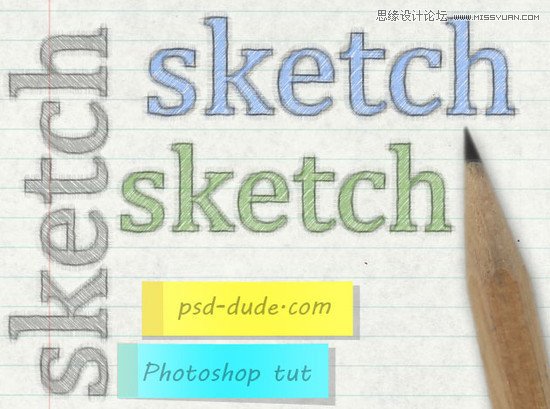 instantShift - Fresh Text Effect Photoshop Tutorials 50个过完新颖Photoshop文字效果教程