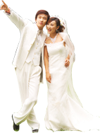 Photoshop合成唯美风格的中国风婚片教程