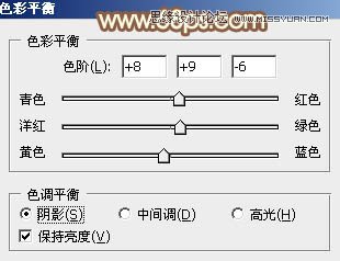 Photoshop调出外景女孩秋季淡黄色调