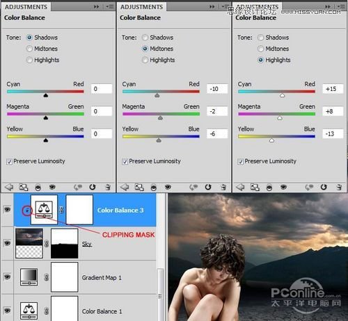 <a href=http://www.cnwebshow.com/http://www.cnwebshow.com/edu/photoshop/ target=_blank class=infotextkey>Photoshop</a>合成坐在干涸土地上沉思女人,PS教程