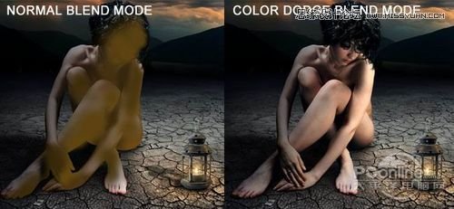 <a href=http://www.cnwebshow.com/http://www.cnwebshow.com/edu/photoshop/ target=_blank class=infotextkey>Photoshop</a>合成坐在干涸土地上沉思女人,PS教程