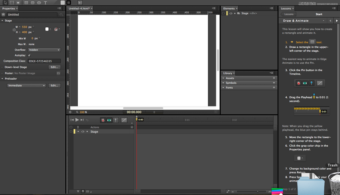 Edge Animateӻ߿CSS3