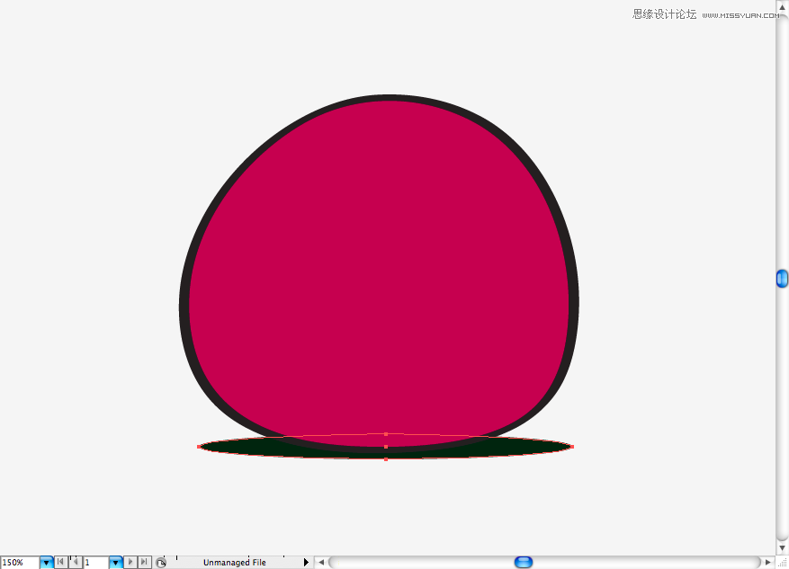 Illustrator绘制疯狂的小鸟恶搞场景