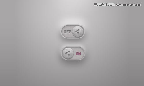 28个免费漂亮的切换开关UI设计PSD素材