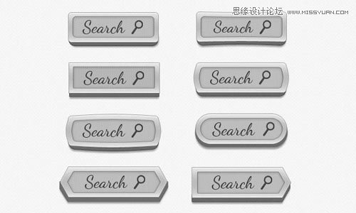 30有吸引力的搜索框设计PSD免费下载