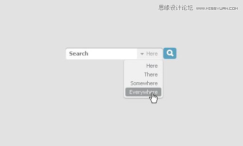 30有吸引力的搜索框设计PSD免费下载