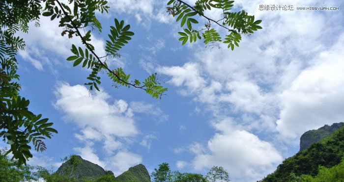 Photoshop合成夏季主题婚纱摄影场景