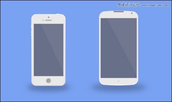 -iphone5-nexus4 设计师必备的40套设计稿展示模型PSD素材
