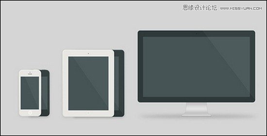 iphone-ipad 设计师必备的40套设计稿展示模型PSD素材