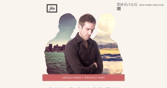 50张国外设计大气的扁平化网页设计欣赏