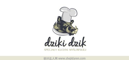 30个不同形态的猪LOGO标志设计欣赏