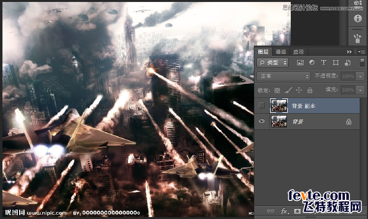 Photoshopʹ˫ɰƬͼ