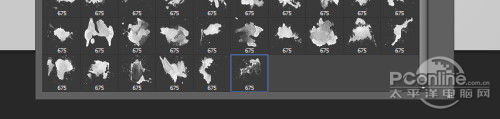 Photoshop制作血迹喷溅效果的艺术字