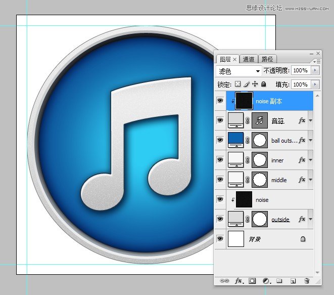 Photoshop滭ЧiTunesͼ