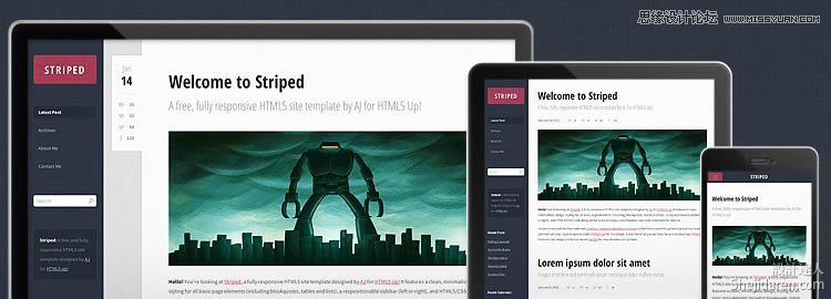 20ӦʽHTML5վģ