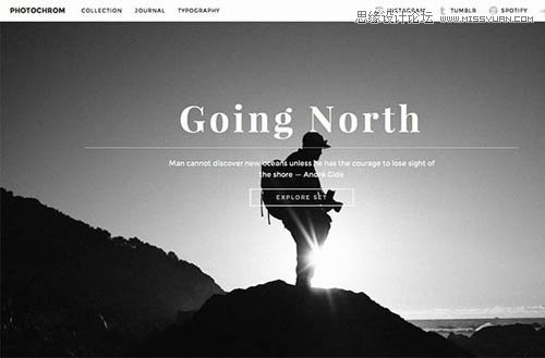 精选国外排版优秀的HTML5+CSS3网页设计欣
