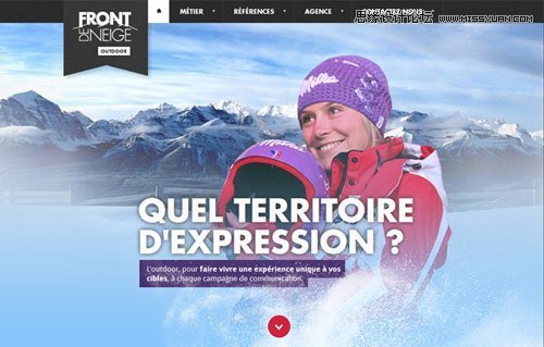 精选国外排版优秀的HTML5+CSS3网页设计欣