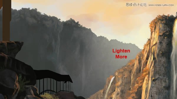 Photoshop绘制中土世界场景教程