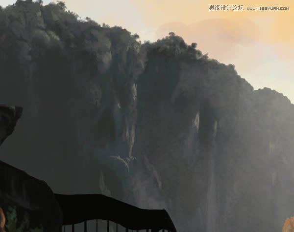 Photoshop绘制中土世界场景教程