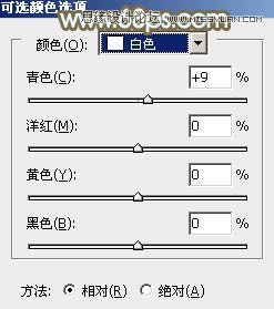Photoshop调出花园美女秋季淡黄效果