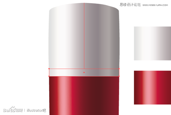 Illustrator使用宽度工具绘制化妆品瓶子