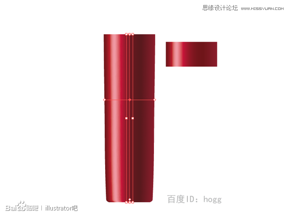 Illustrator使用宽度工具绘制化妆品瓶子