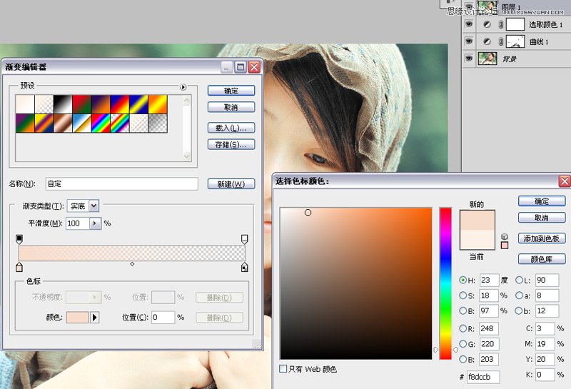 Photoshop⾰ŮƬͨ͸ˮɫ
