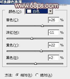 Photoshop给河边女孩添加漂亮的粉色效果图