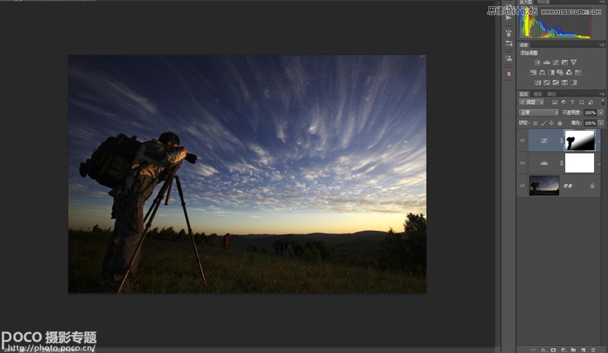 Photoshopʹõ޸ƽζķ羰Ƭ