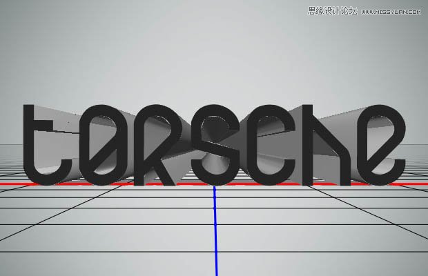 Photoshop巧用3D工具制作个性纹理艺术字
