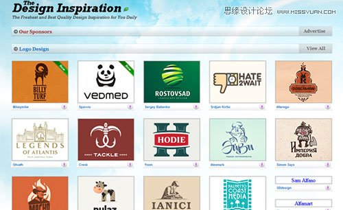 37个设计师们值得收藏的LOGO设计资源网站